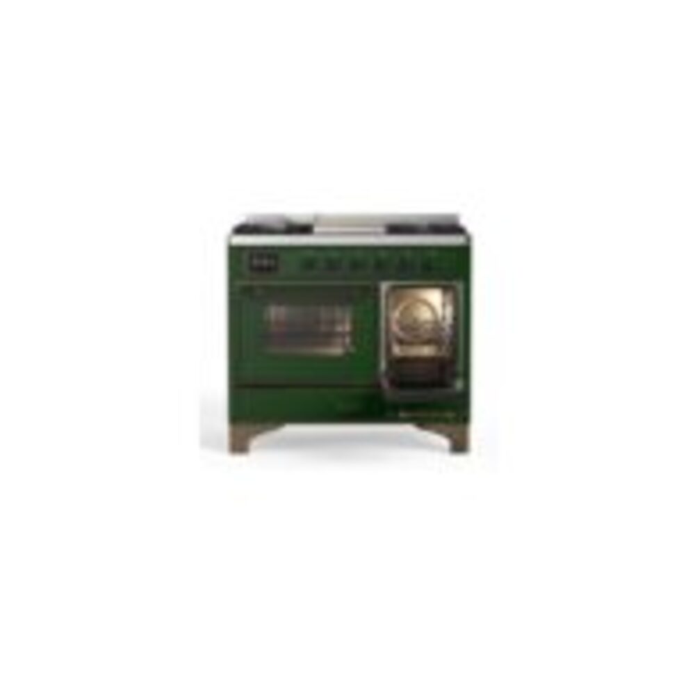 ILVE UMD10F Majestic II 40 inch Dual Fuel Range with 6 Burners, Griddle