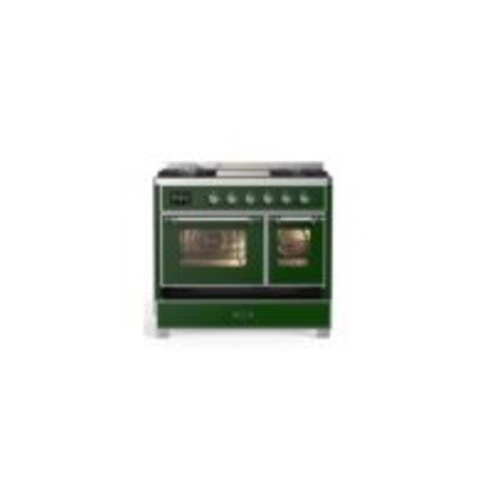 ILVE UMD10F Majestic II 40 inch Dual Fuel Range with 6 Burners, Griddle