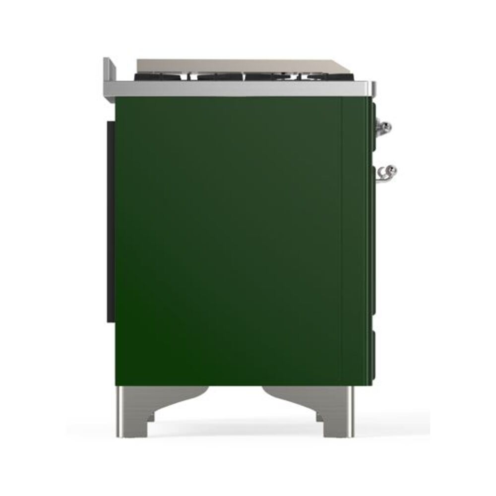 ILVE UMD10F Majestic II 40 inch Dual Fuel Range with 6 Burners, Griddle