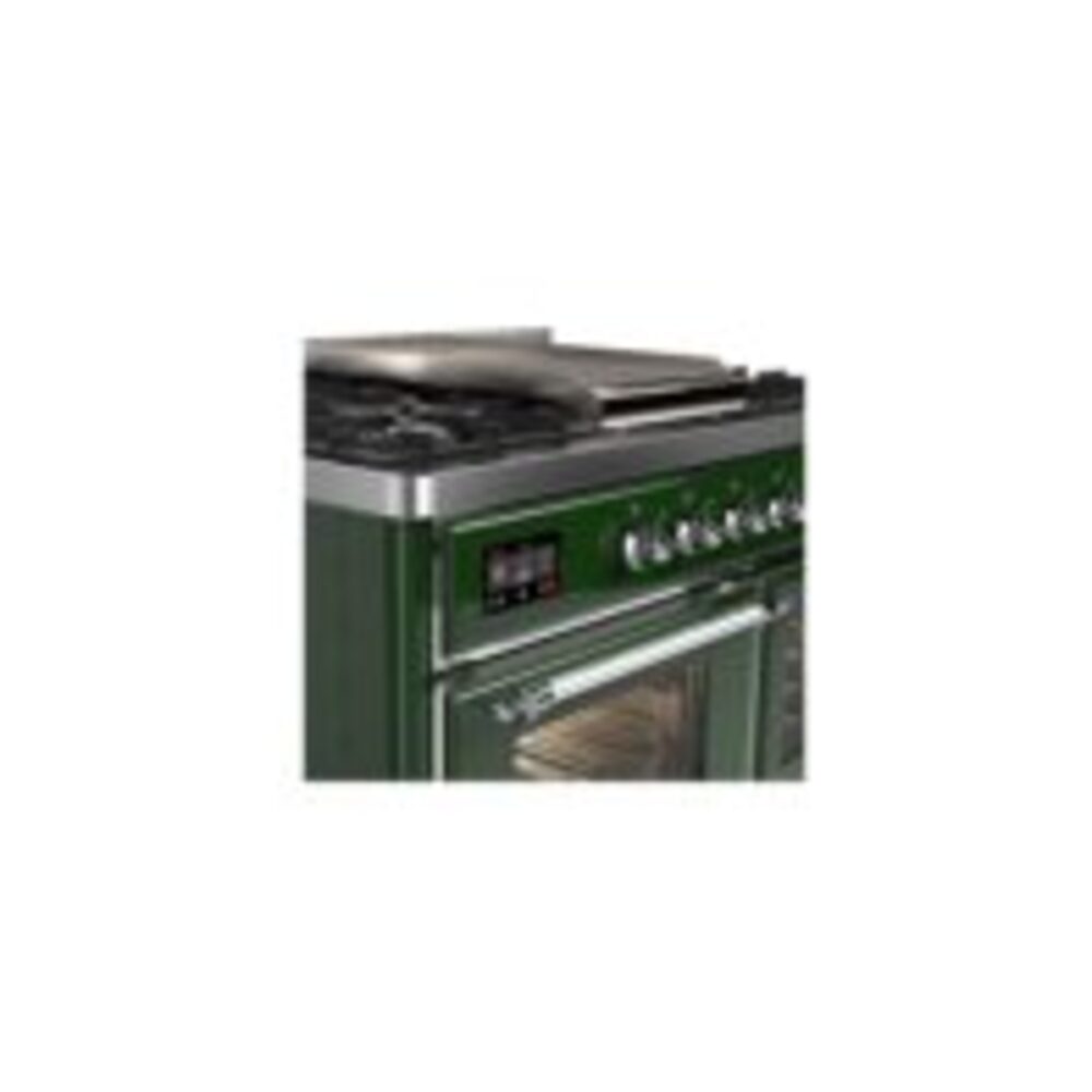 ILVE UMD10F Majestic II 40 inch Dual Fuel Range with 6 Burners, Griddle