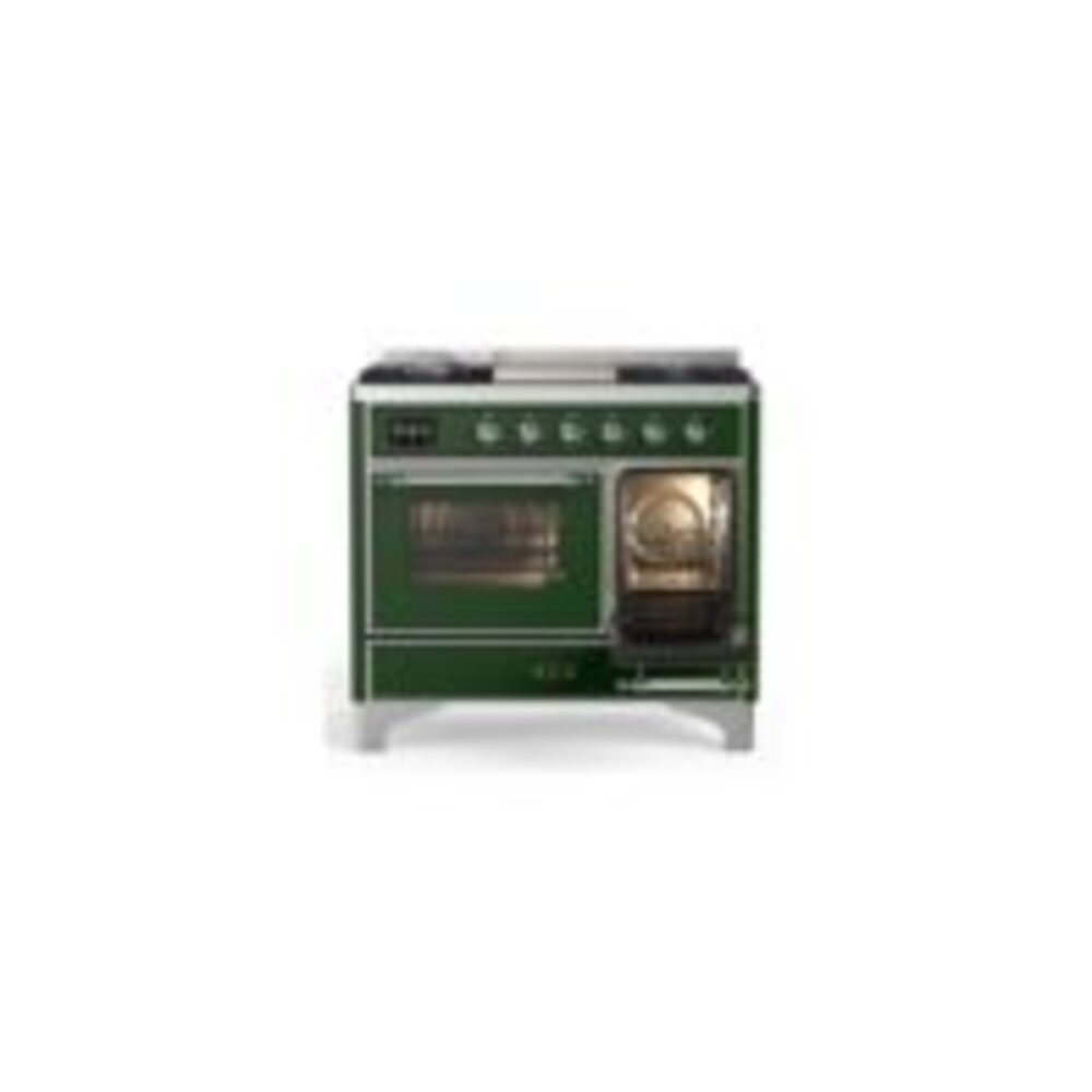 ILVE UMD10F Majestic II 40 inch Dual Fuel Range with 6 Burners, Griddle