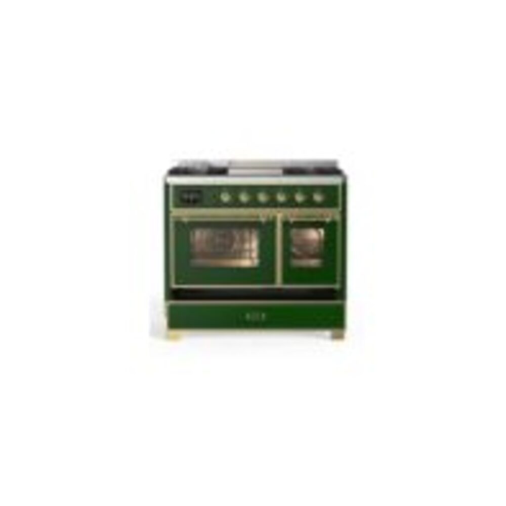 ILVE UMD10F Majestic II 40 inch Dual Fuel Range with 6 Burners, Griddle