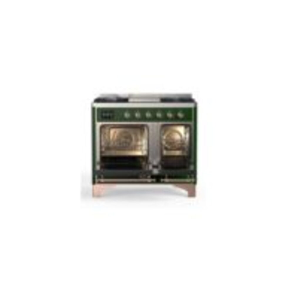 ILVE UMD10F Majestic II 40 inch Dual Fuel Range with 6 Burners, Griddle