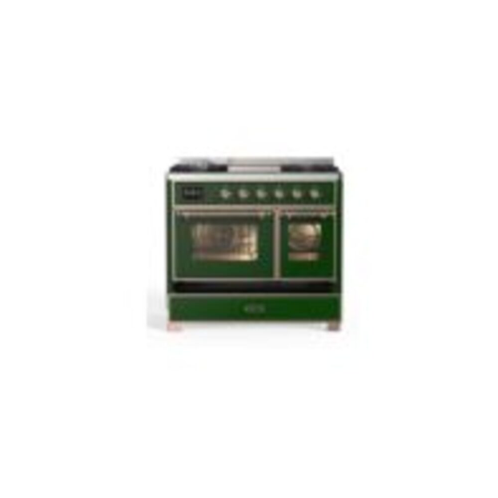 ILVE UMD10F Majestic II 40 inch Dual Fuel Range with 6 Burners, Griddle