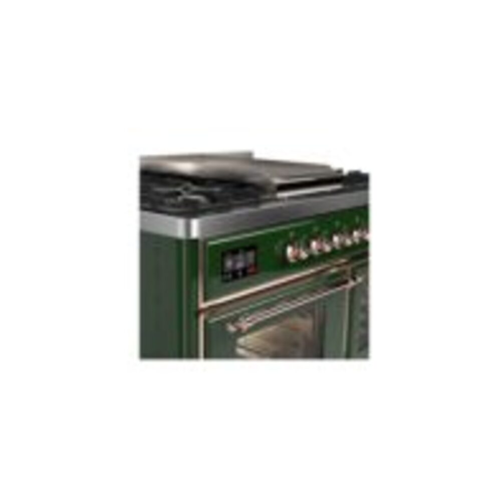 ILVE UMD10F Majestic II 40 inch Dual Fuel Range with 6 Burners, Griddle