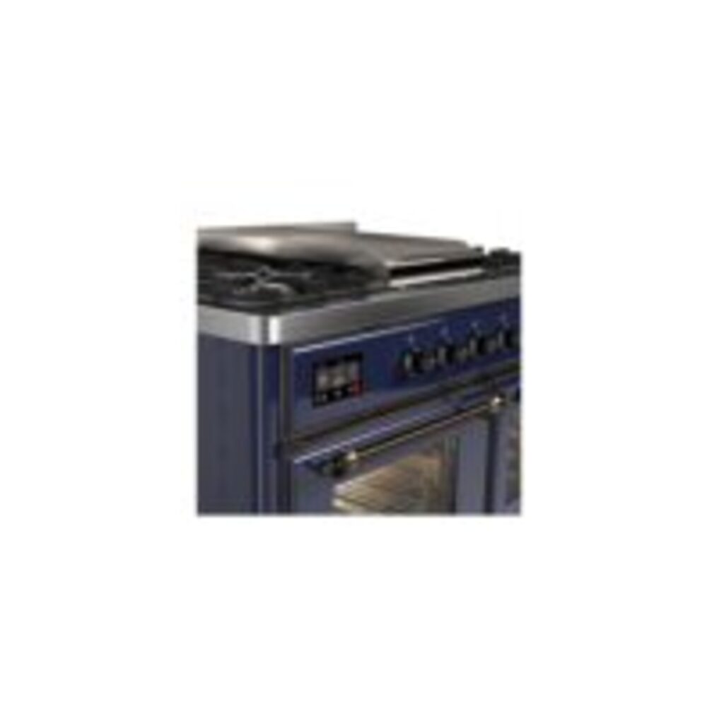 ILVE UMD10F Majestic II 40 inch Dual Fuel Range with 6 Burners, Griddle