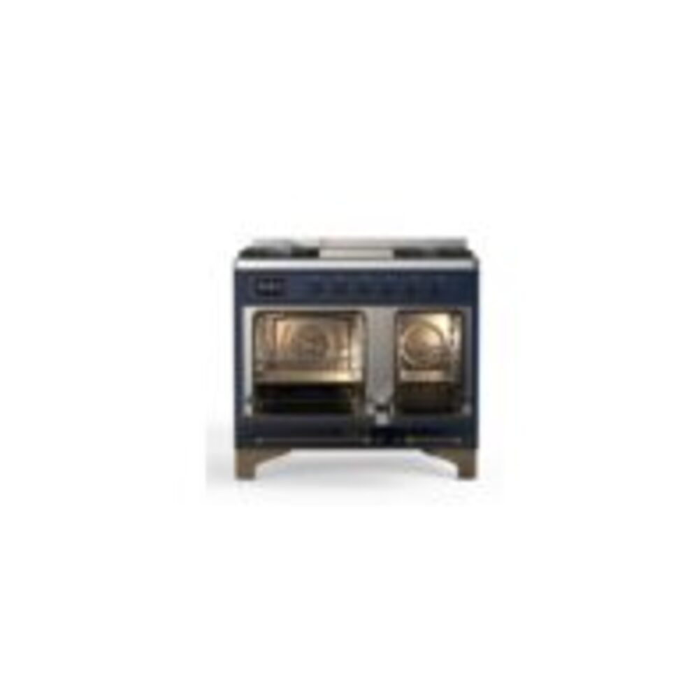 ILVE UMD10F Majestic II 40 inch Dual Fuel Range with 6 Burners, Griddle