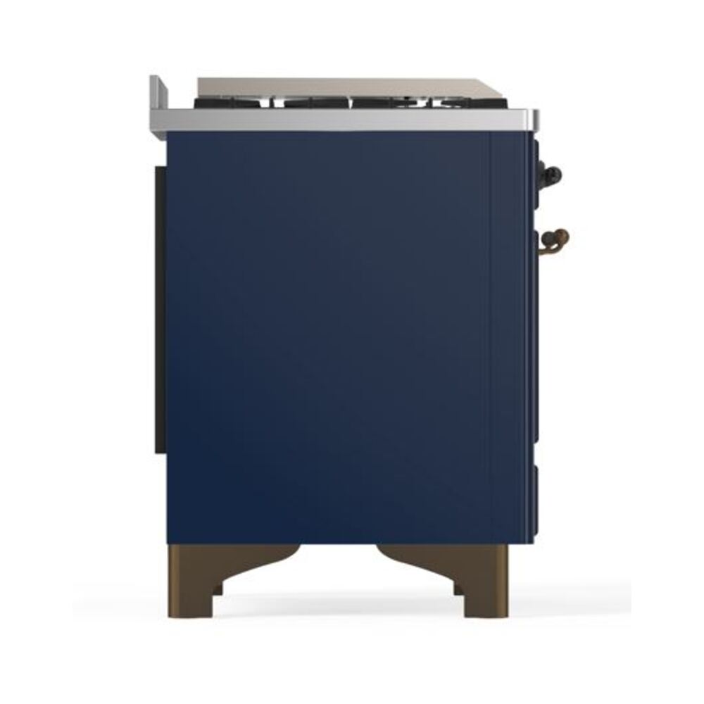 ILVE UMD10F Majestic II 40 inch Dual Fuel Range with 6 Burners, Griddle
