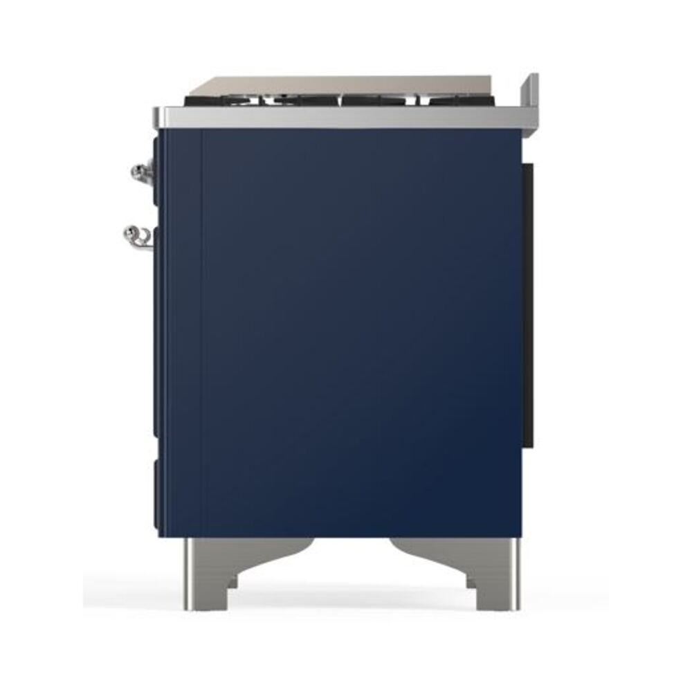 ILVE UMD10F Majestic II 40 inch Dual Fuel Range with 6 Burners, Griddle