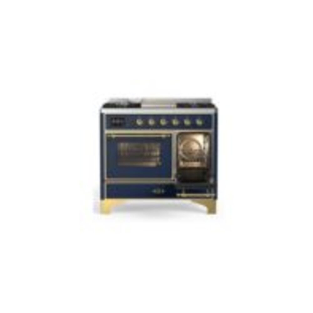 ILVE UMD10F Majestic II 40 inch Dual Fuel Range with 6 Burners, Griddle