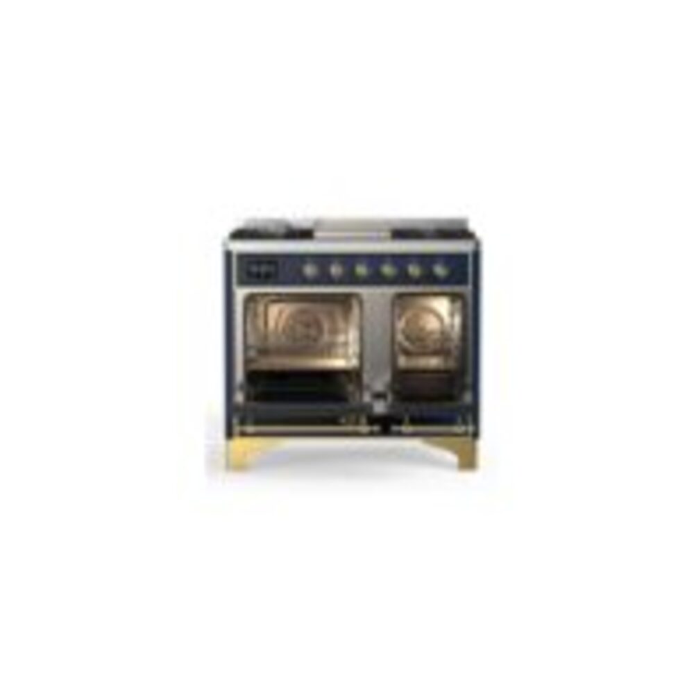 ILVE UMD10F Majestic II 40 inch Dual Fuel Range with 6 Burners, Griddle