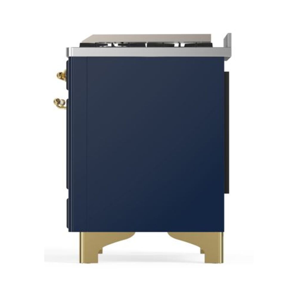 ILVE UMD10F Majestic II 40 inch Dual Fuel Range with 6 Burners, Griddle