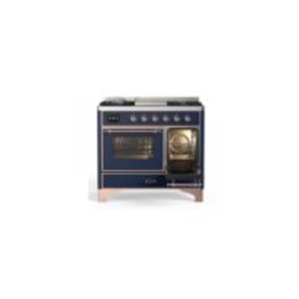 ILVE UMD10F Majestic II 40 inch Dual Fuel Range with 6 Burners, Griddle