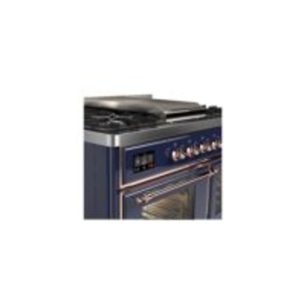 ILVE UMD10F Majestic II 40 inch Dual Fuel Range with 6 Burners, Griddle