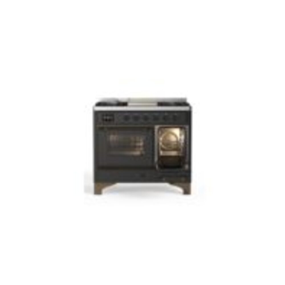 ILVE UMD10F Majestic II 40 inch Dual Fuel Range with 6 Burners, Griddle
