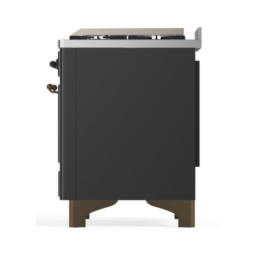 ILVE UMD10F Majestic II 40 inch Dual Fuel Range with 6 Burners, Griddle