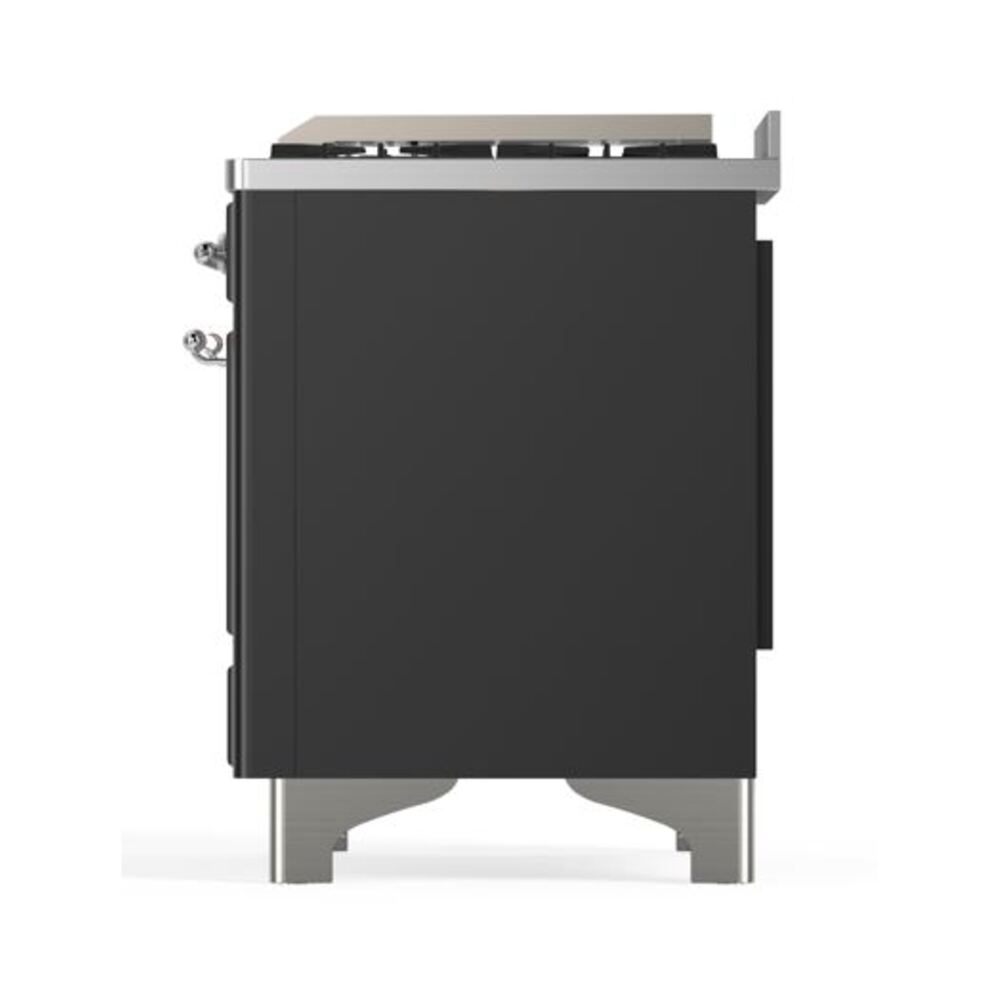ILVE UMD10F Majestic II 40 inch Dual Fuel Range with 6 Burners, Griddle