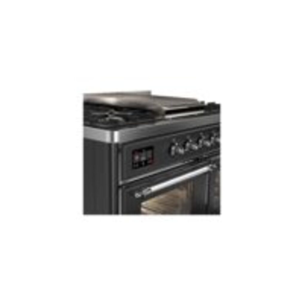 ILVE UMD10F Majestic II 40 inch Dual Fuel Range with 6 Burners, Griddle