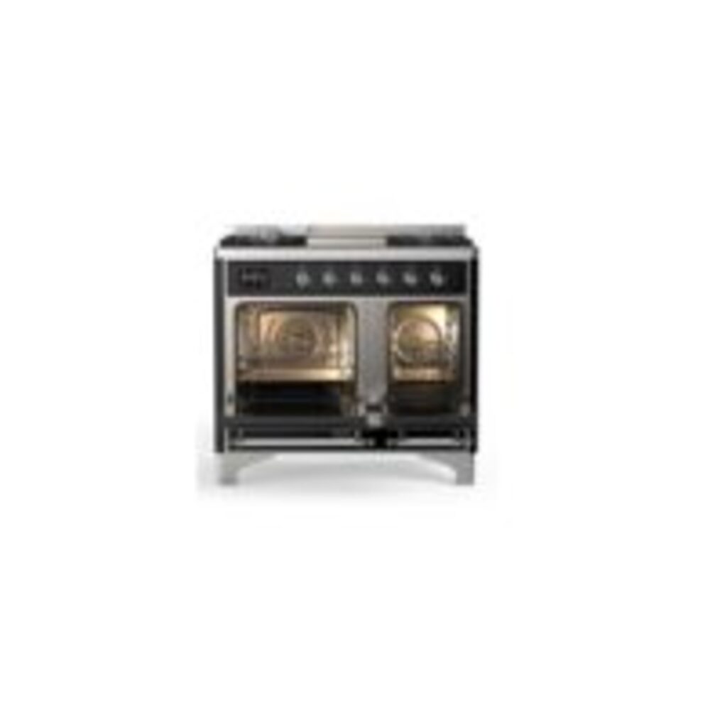 ILVE UMD10F Majestic II 40 inch Dual Fuel Range with 6 Burners, Griddle