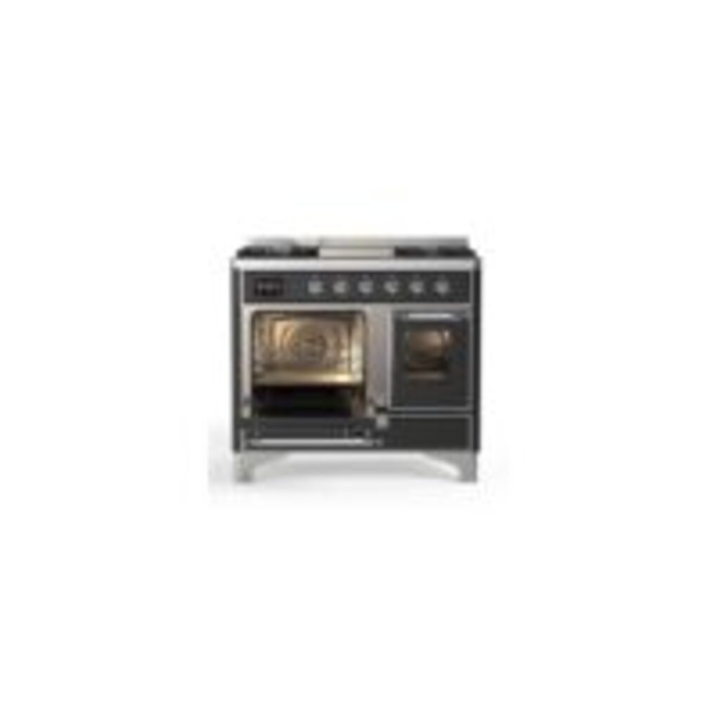 ILVE UMD10F Majestic II 40 inch Dual Fuel Range with 6 Burners, Griddle