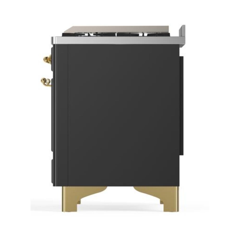 ILVE UMD10F Majestic II 40 inch Dual Fuel Range with 6 Burners, Griddle