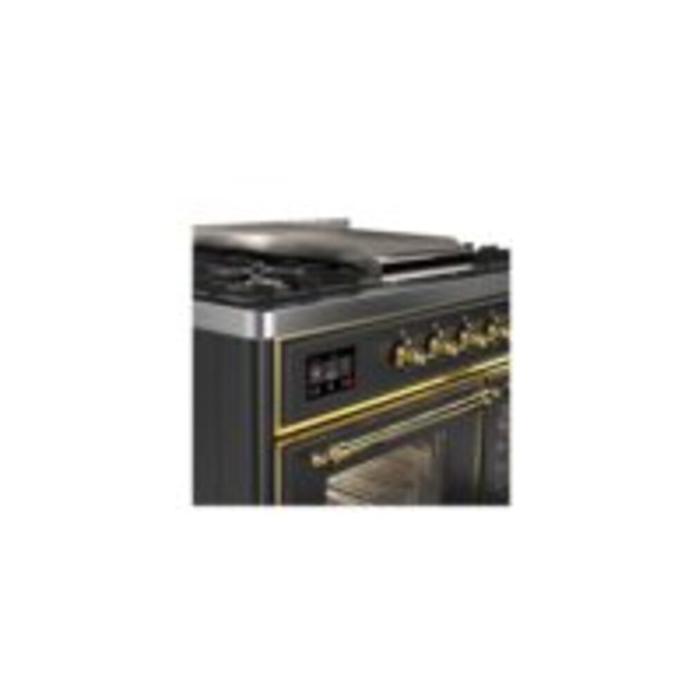ILVE UMD10F Majestic II 40 inch Dual Fuel Range with 6 Burners, Griddle
