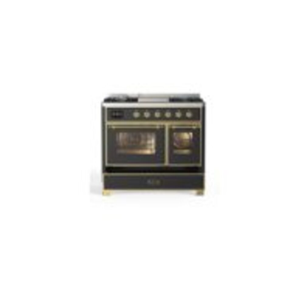 ILVE UMD10F Majestic II 40 inch Dual Fuel Range with 6 Burners, Griddle
