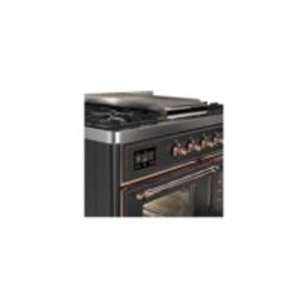 ILVE UMD10F Majestic II 40 inch Dual Fuel Range with 6 Burners, Griddle