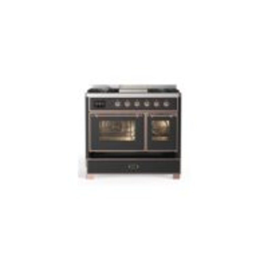 ILVE UMD10F Majestic II 40 inch Dual Fuel Range with 6 Burners, Griddle