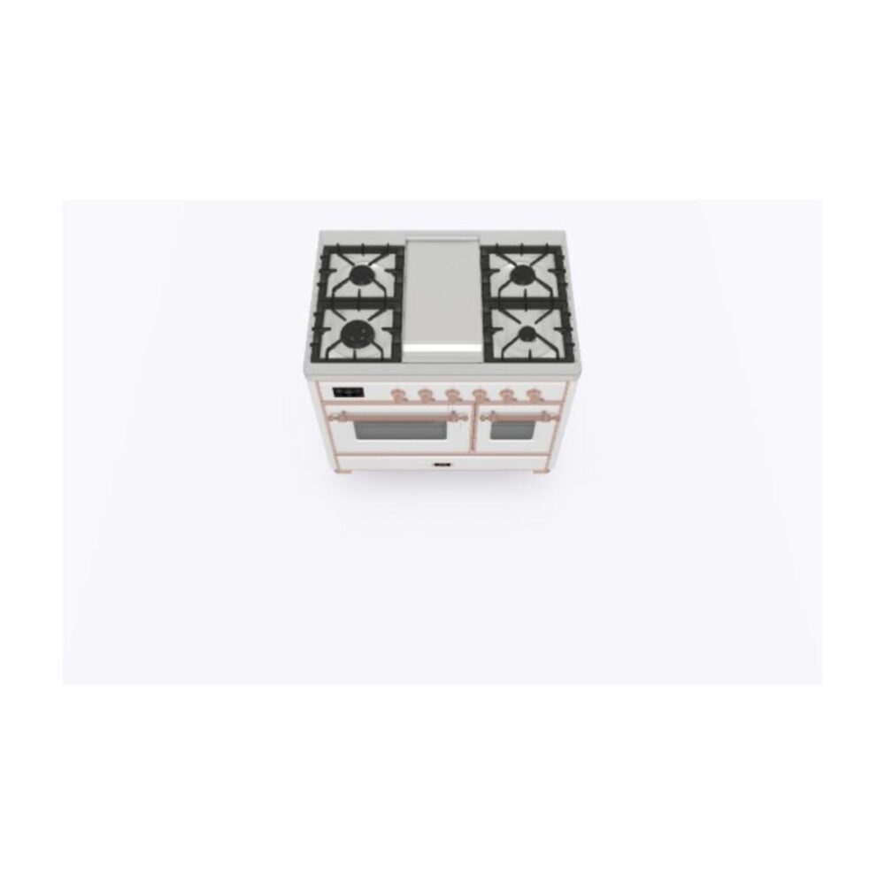 ILVE_UMD10FDNS3RAPLP_Majestic_II_40"_Dual_Fuel_Range_Top_Angle