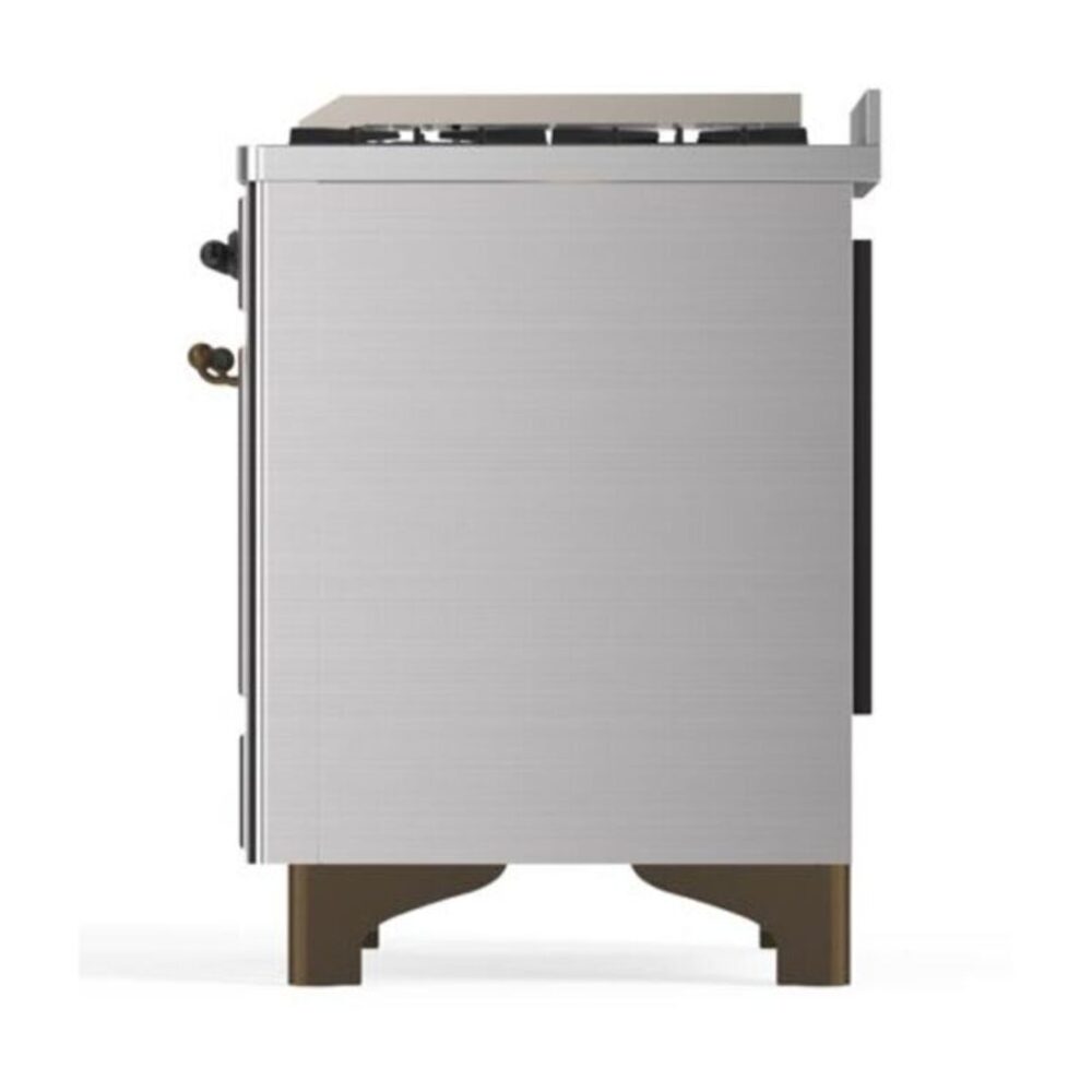 ILVE UMD10F Majestic II 40 inch Dual Fuel Range with 6 Burners, Griddle