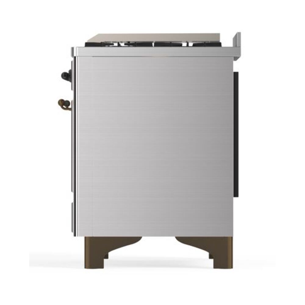 ILVE UMD10F Majestic II 40 inch Dual Fuel Range with 6 Burners, Griddle