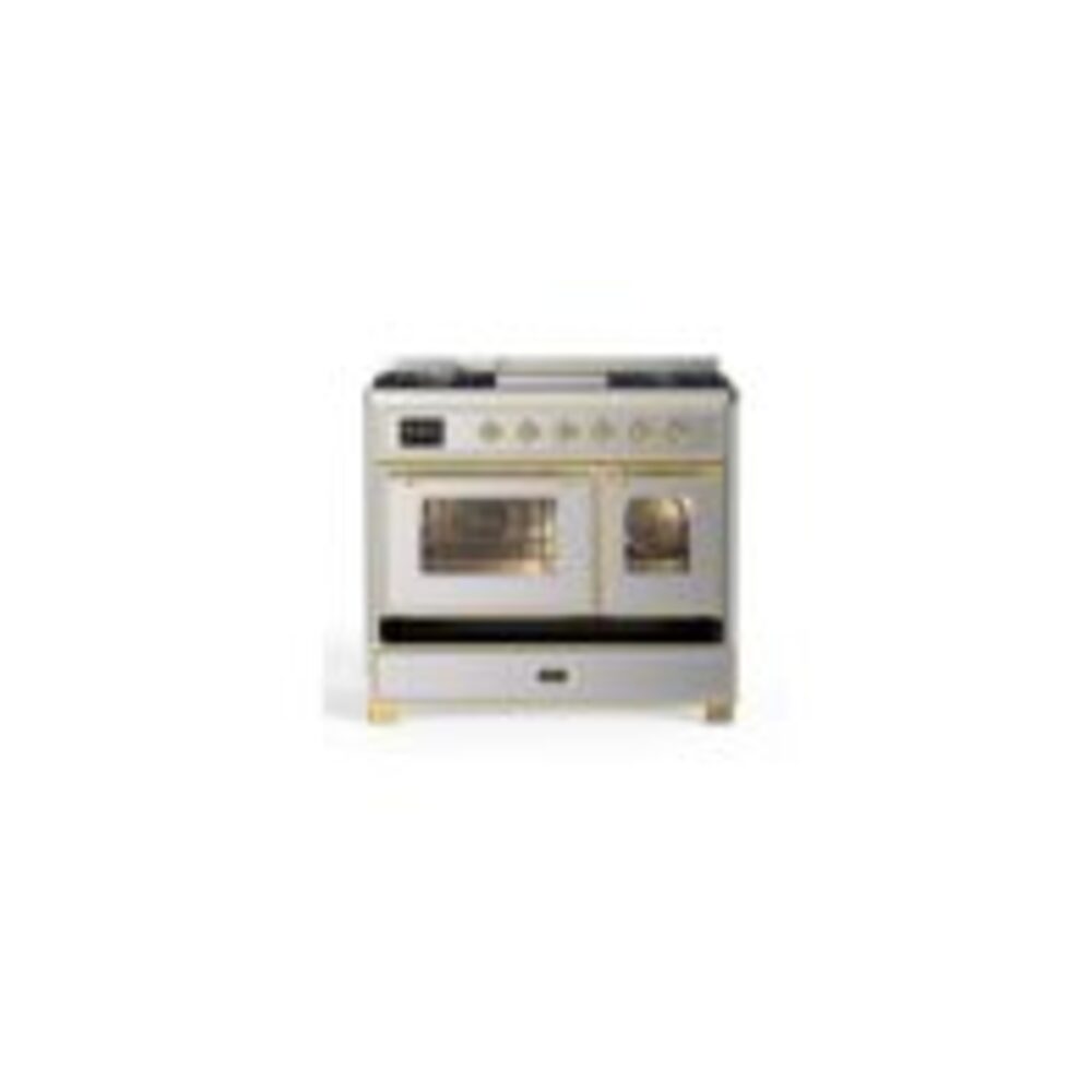ILVE UMD10F Majestic II 40 inch Dual Fuel Range with 6 Burners, Griddle