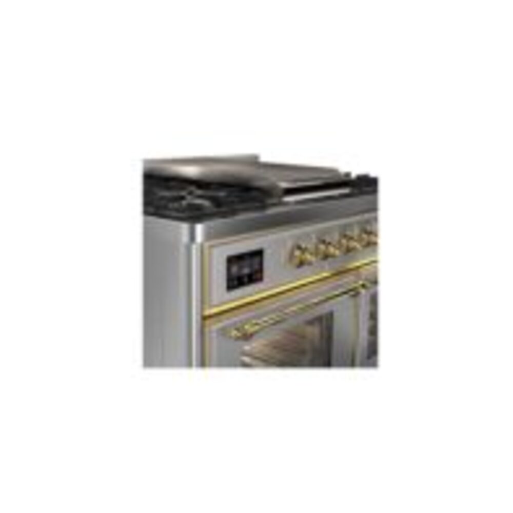 ILVE UMD10F Majestic II 40 inch Dual Fuel Range with 6 Burners, Griddle