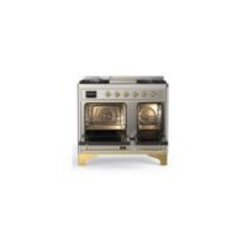 ILVE UMD10F Majestic II 40 inch Dual Fuel Range with 6 Burners, Griddle