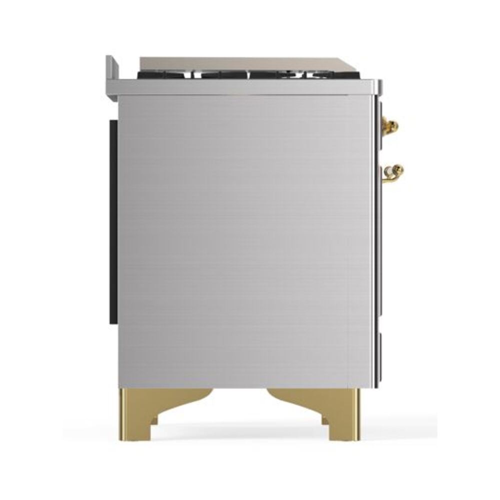ILVE UMD10F Majestic II 40 inch Dual Fuel Range with 6 Burners, Griddle