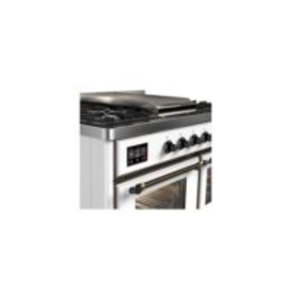 ILVE UMD10F Majestic II 40 inch Dual Fuel Range with 6 Burners, Griddle