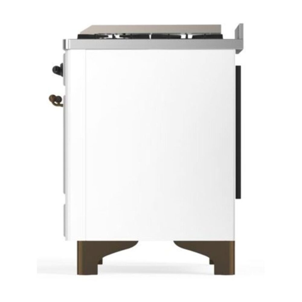 ILVE UMD10F Majestic II 40 inch Dual Fuel Range with 6 Burners, Griddle
