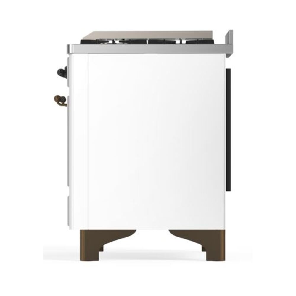 ILVE UMD10F Majestic II 40 inch Dual Fuel Range with 6 Burners, Griddle