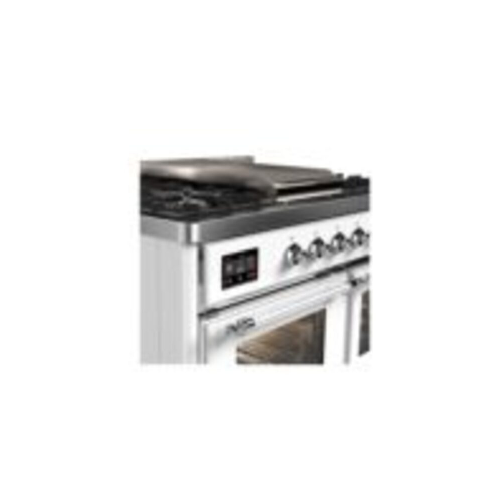 ILVE UMD10F Majestic II 40 inch Dual Fuel Range with 6 Burners, Griddle