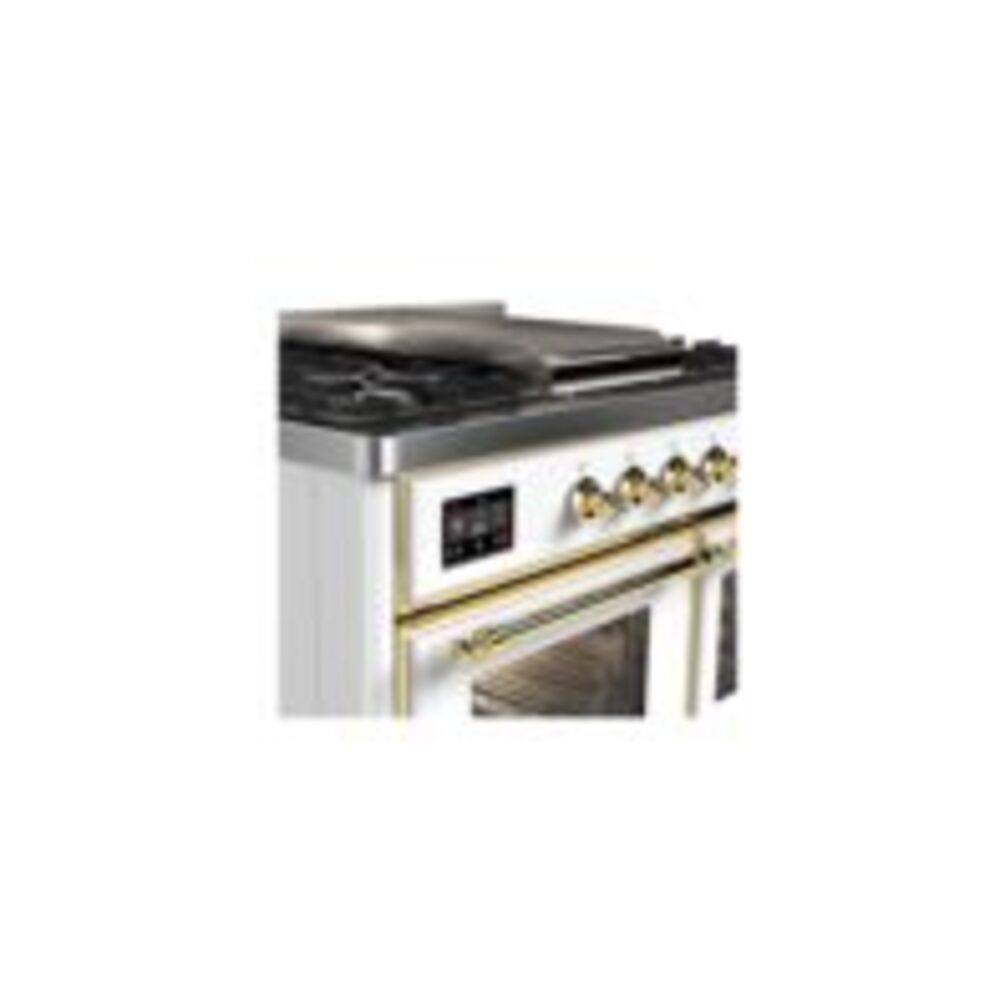 ILVE UMD10F Majestic II 40 inch Dual Fuel Range with 6 Burners, Griddle
