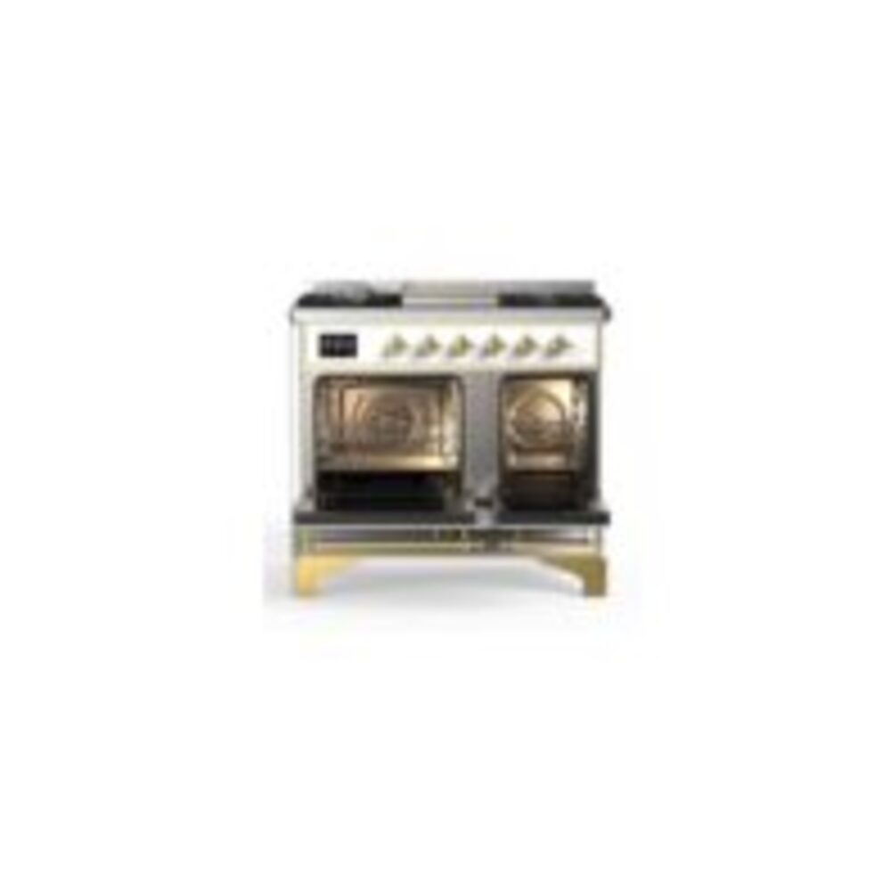ILVE UMD10F Majestic II 40 inch Dual Fuel Range with 6 Burners, Griddle