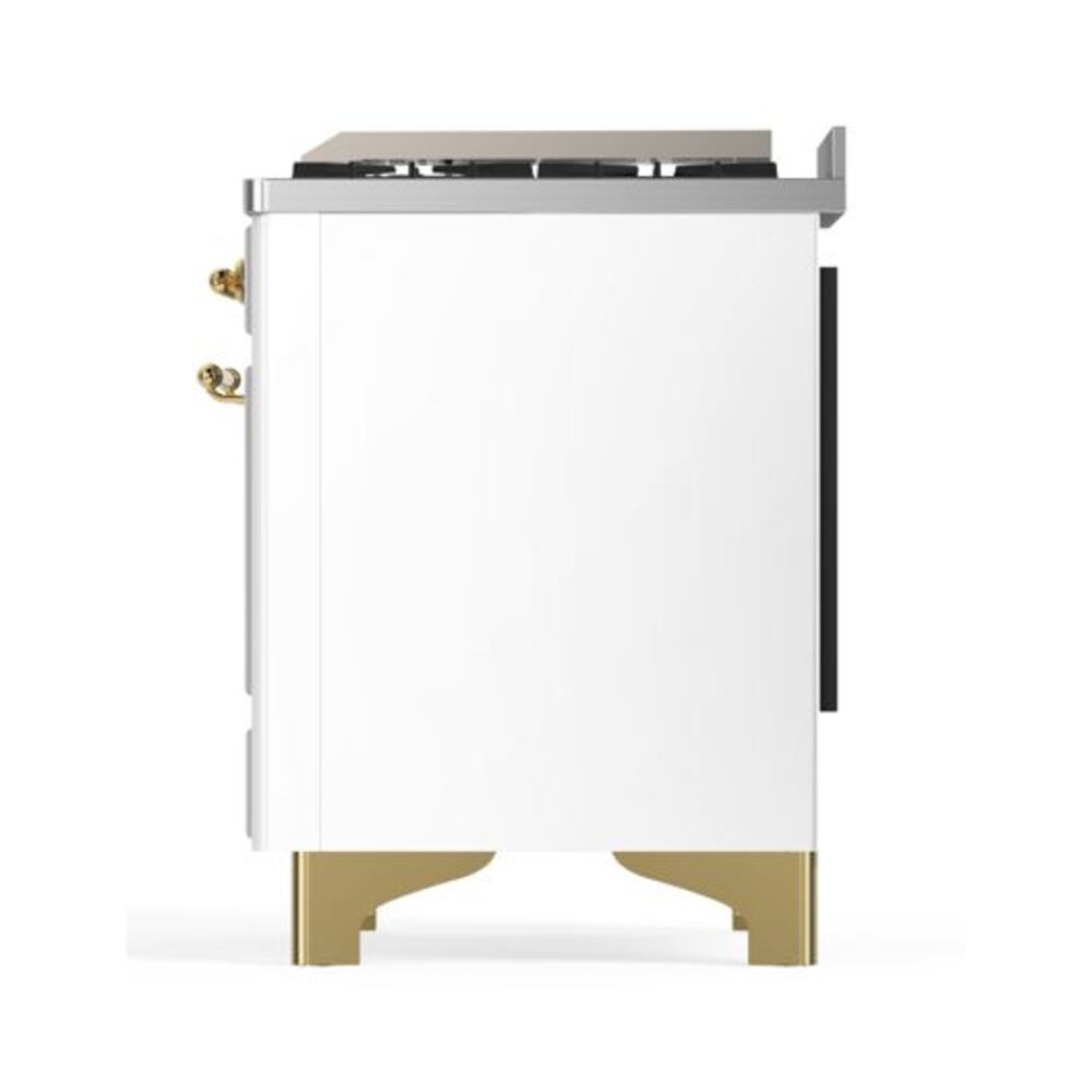 ILVE UMD10F Majestic II 40 inch Dual Fuel Range with 6 Burners, Griddle