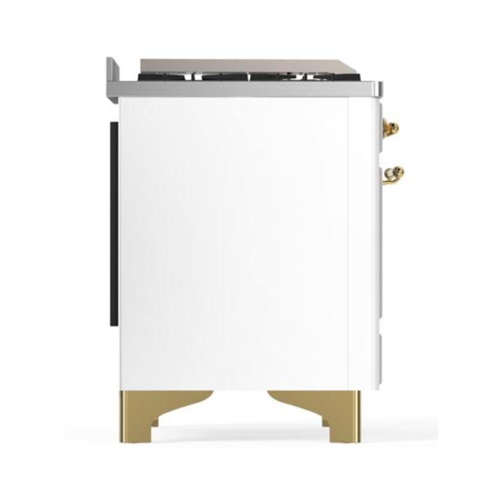 ILVE UMD10F Majestic II 40 inch Dual Fuel Range with 6 Burners, Griddle