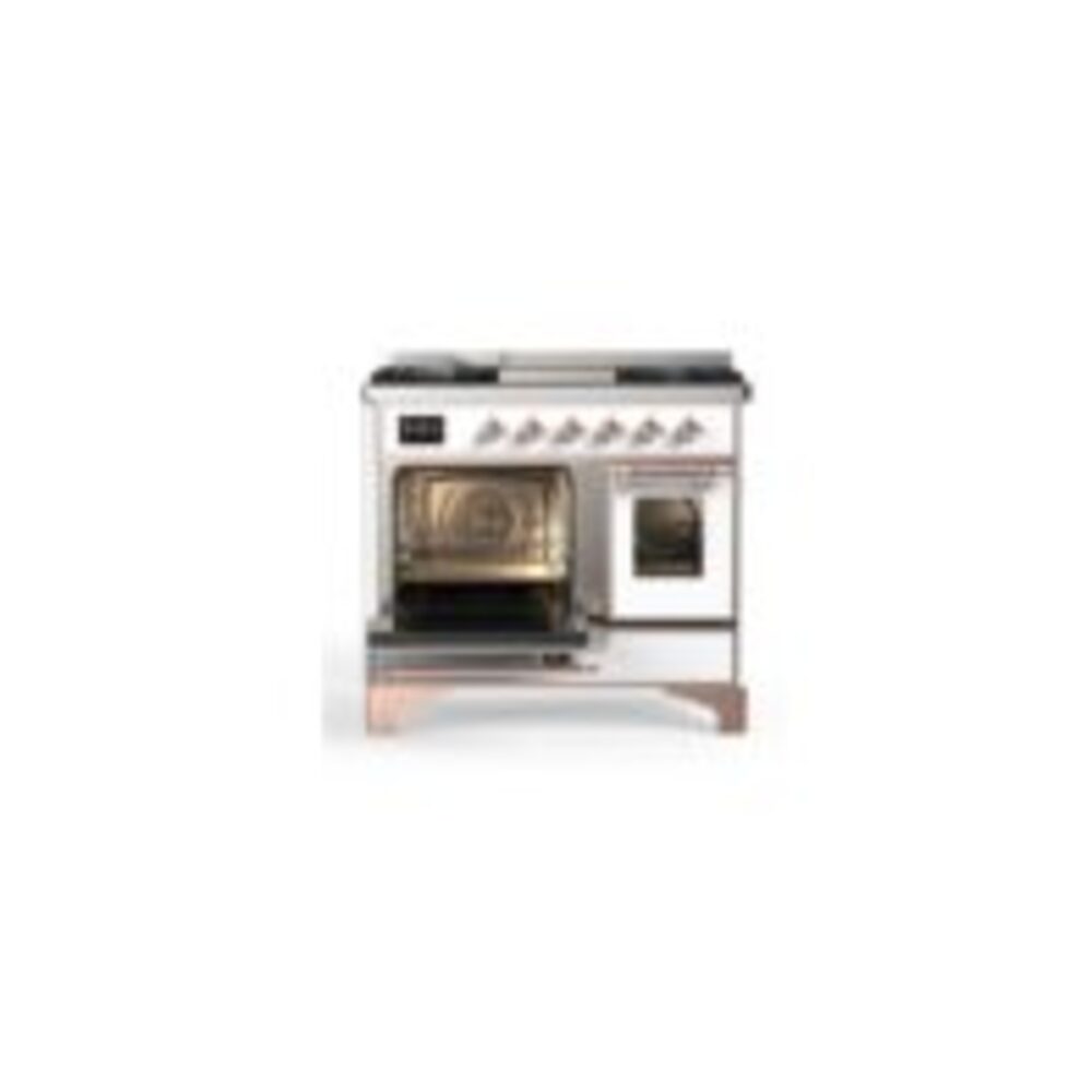 ILVE UMD10F Majestic II 40 inch Dual Fuel Range with 6 Burners, Griddle