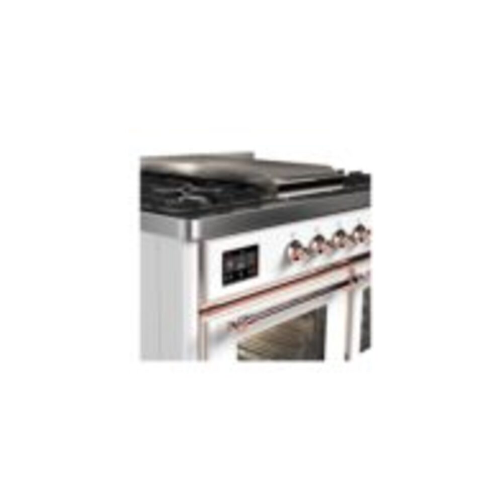 ILVE UMD10F Majestic II 40 inch Dual Fuel Range with 6 Burners, Griddle