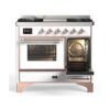 ILVE UMD10F Majestic II 40 inch Dual Fuel Range with 6 Burners, Griddle