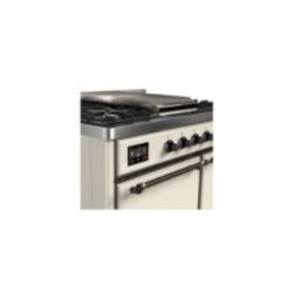 ILVE UMD10F Majestic II 40 inch Dual Fuel Range with 6 Burners, Griddle
