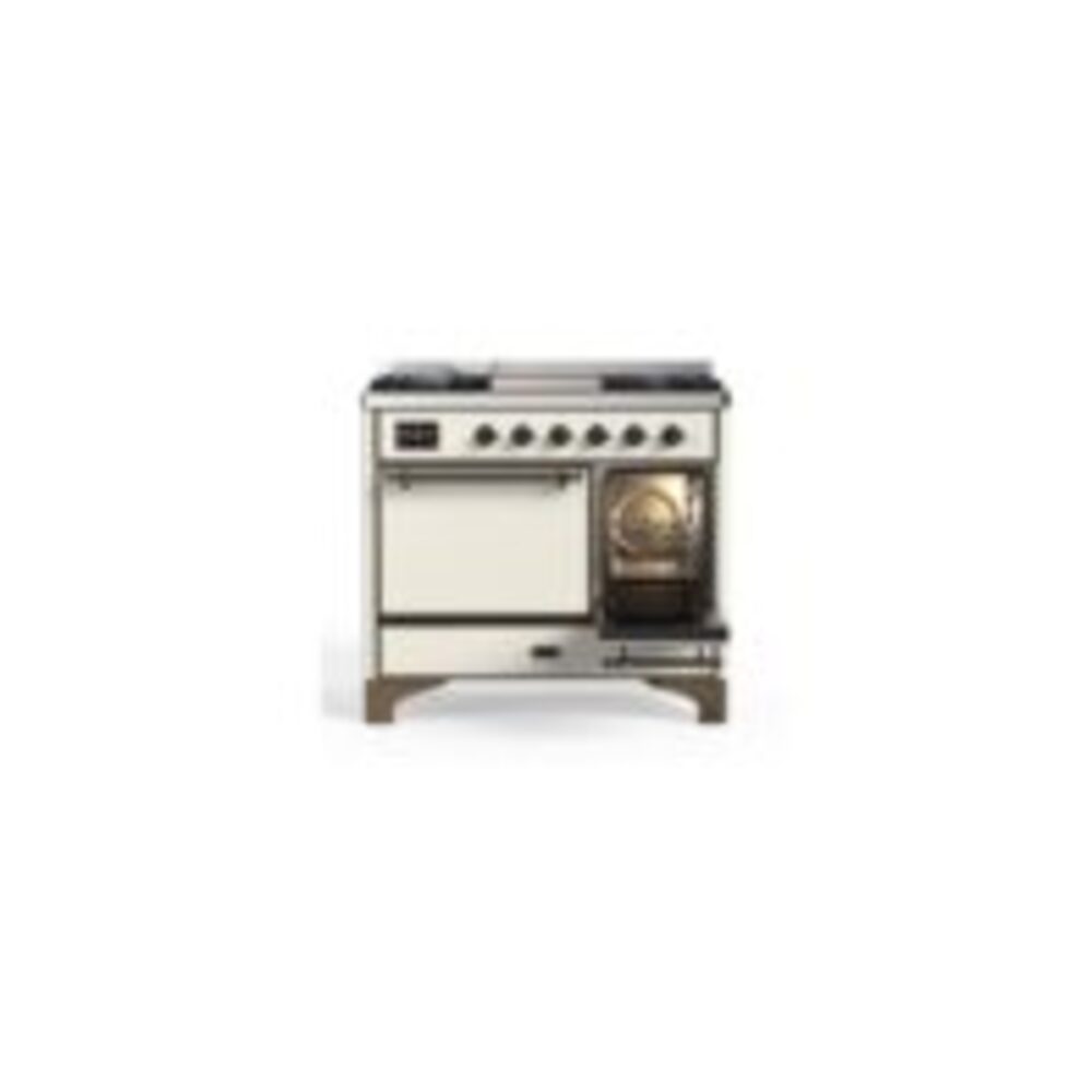 ILVE UMD10F Majestic II 40 inch Dual Fuel Range with 6 Burners, Griddle