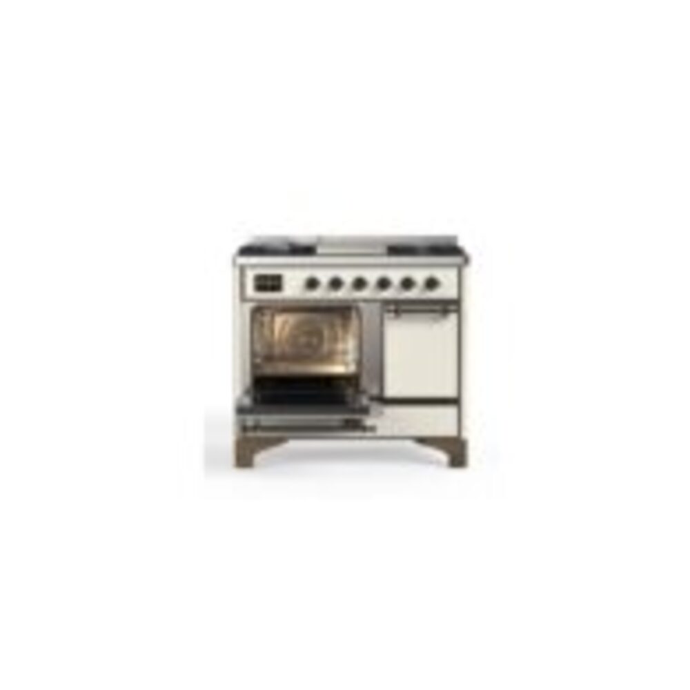 ILVE UMD10F Majestic II 40 inch Dual Fuel Range with 6 Burners, Griddle